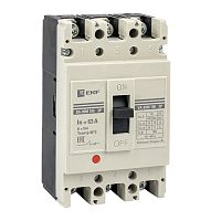 Выключатель автоматический ВА-99М 100/25А 4P 5In 35кА PROxima  | код  mccb99-4P5In100-25m | EKF